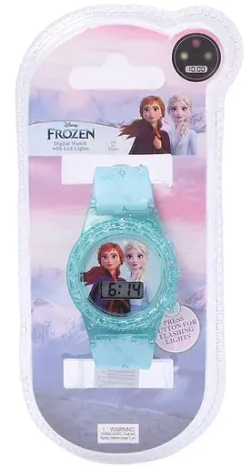 Playwish-Disney Frozen Free Size Digital Watch-1  Blue