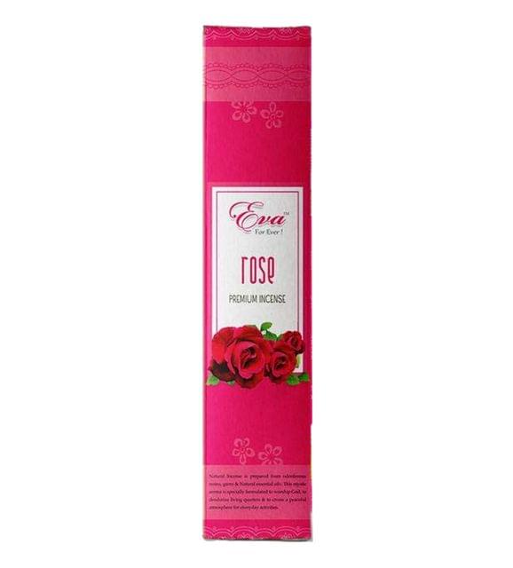 Koya's Eva Rose Premium Incense Sticks, Perfume Soaked, 100 gms, 3.5 Oz, 70 sticks