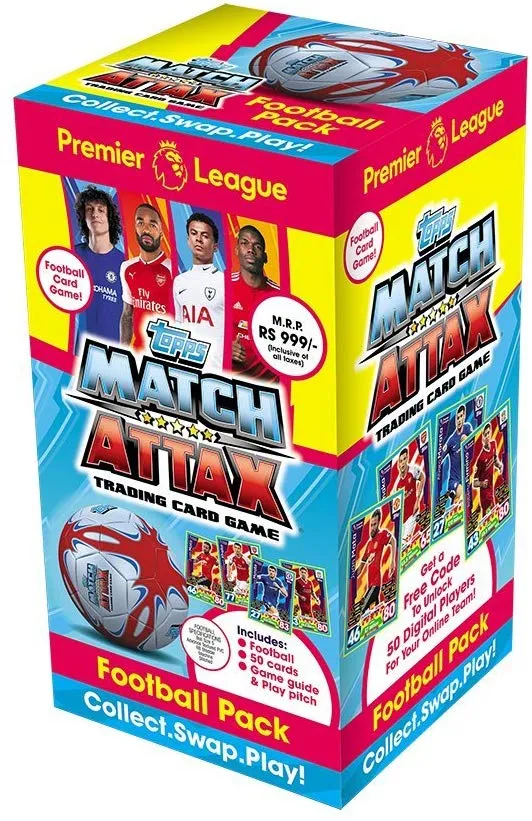 Topps Match Attax Food Ball Pack, Multi Color