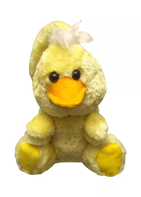 Myesha Toys, Super Soft Plush Toy Car Hanging Yellow Duck