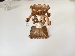 Ceramic candle holder to evade darkness