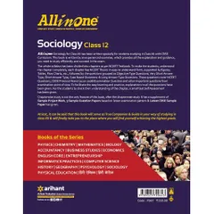 All In One - Sociology - Class 12 - Arihant Publication - [ Session 2021-22 ]