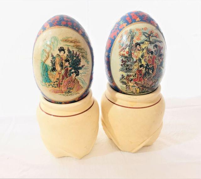 Show Piece (Pot+Oval Bowl) (2Pcs)