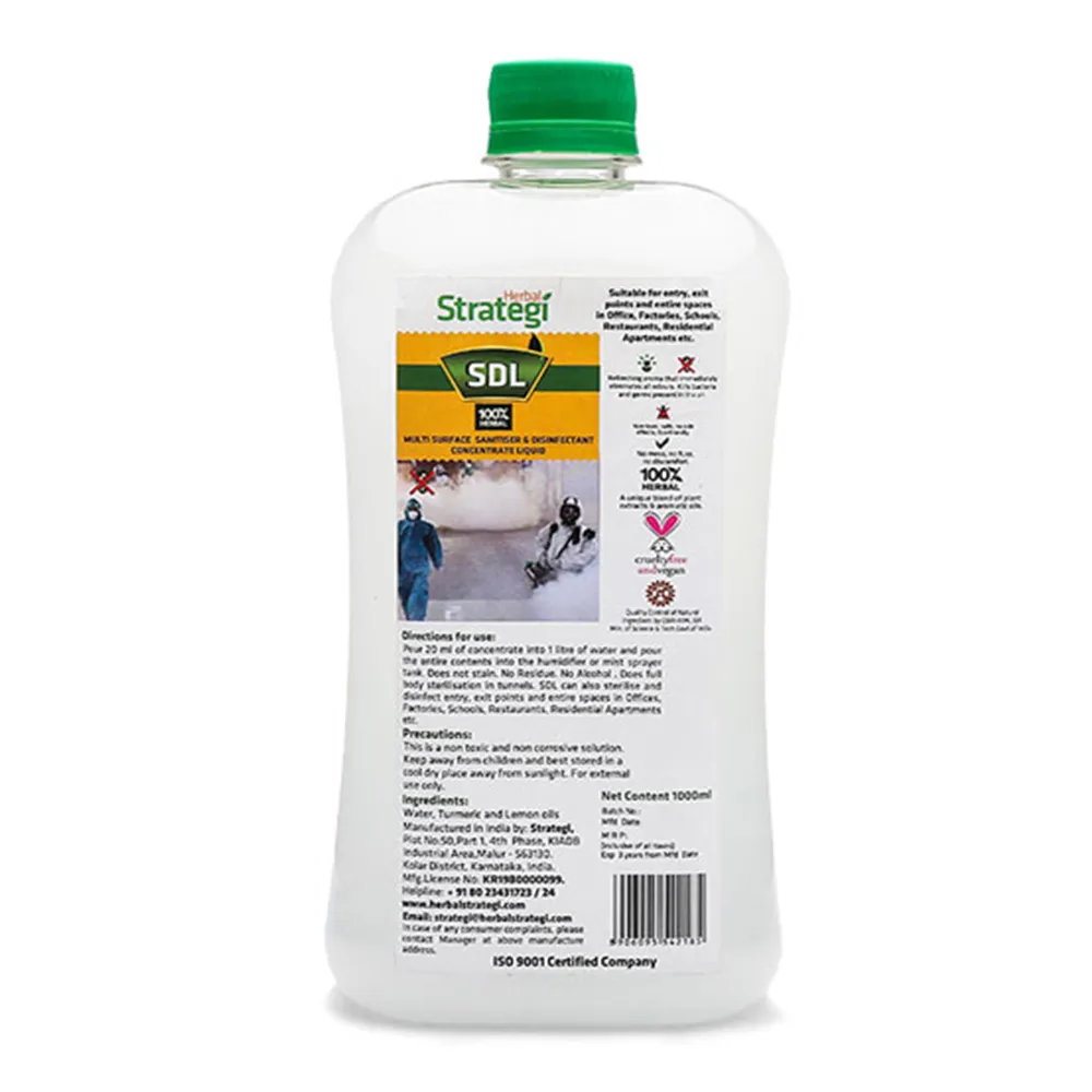 Herbal Multi Surface Sanitizer & Disinfectant Liquid
