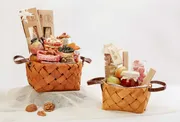Rattan Storage Baskets with Handles