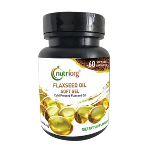 Flaxseed oil soft gel 60 capsule
