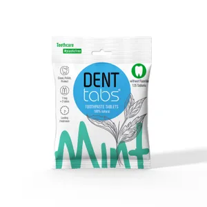 Toothpaste Tablets without Fluoride - Mint Flavor