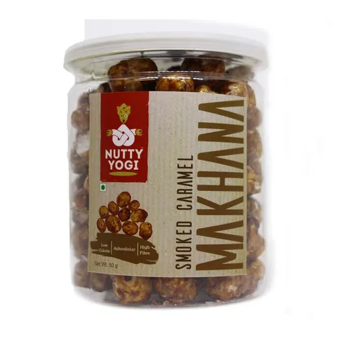 Smoked Caramel Makhana 50 gms (Pack of 2)