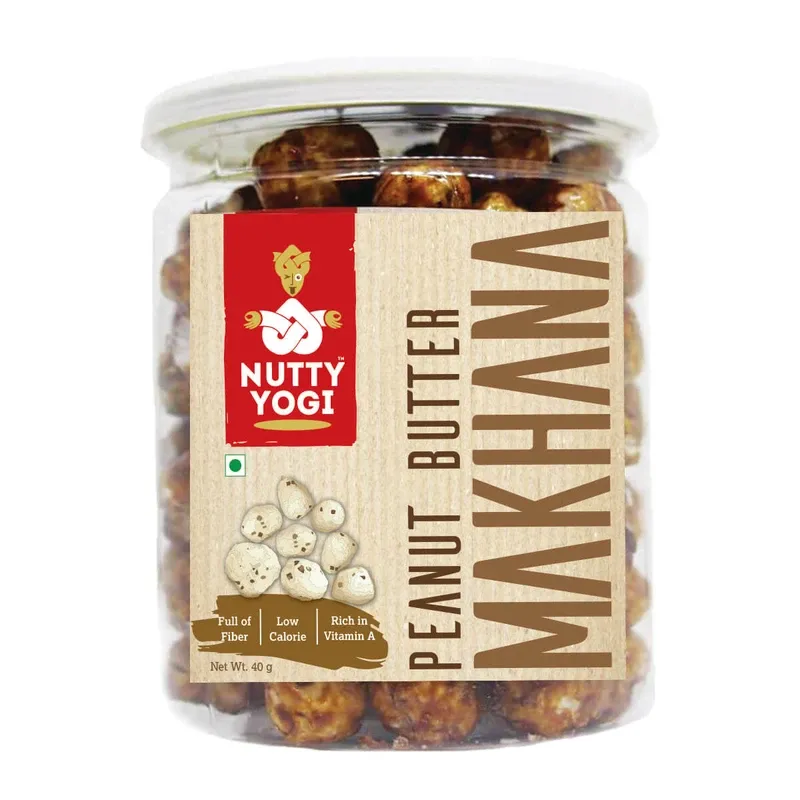 Peanut Butter Makhana 40 gms (Pack of 2)
