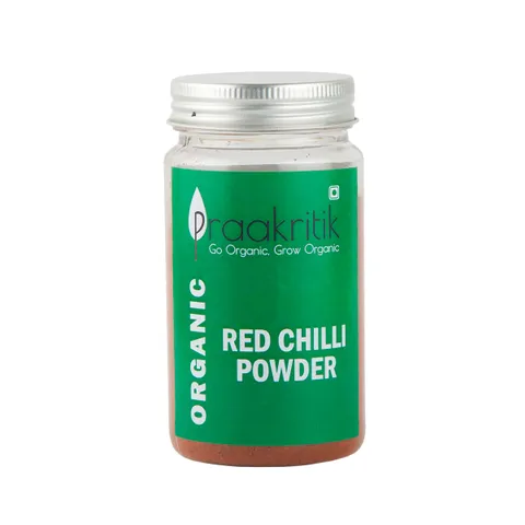 Organic Red Chilli Powder | 100 G (Pack of 5)