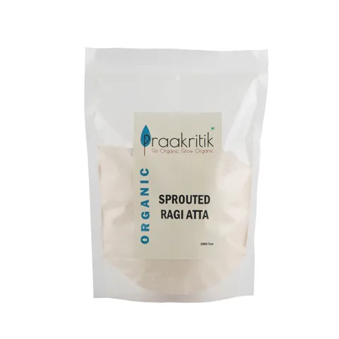 Organic Ragi Atta Sprouted | 500 G (Pack of 2)