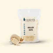 Organic Rolled Oats | 500 G (Pack of 2)