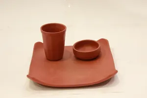 Breakfast Set With Glass Bowl