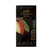 99%  Dark Belgian Couverture Chocolate with Stevia 96 gm