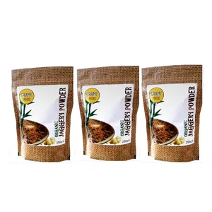 Organic Jaggery - 250 gms (Pack of 3)