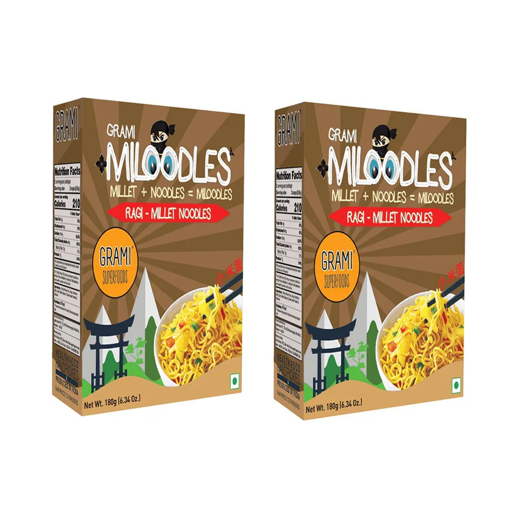 Ragi Millet Noodles - 180 gms (Pack of 2)