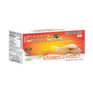 Organic Carrot Traditional Cookies - 120 gms
