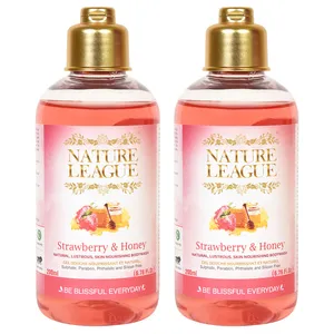 Strawberry & Honey Ayurvedic Bodywash 200 ml (Pack of 2)
