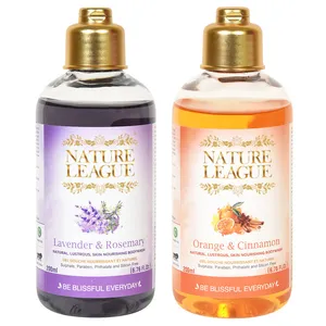 Lavender & Rosemary with Orange & Cinnamon Ayurvedic Bodywash Combo Pack 200 ml