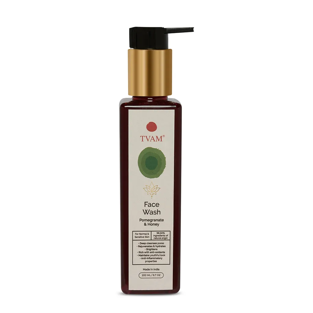 Pomegranate & Honey Face Wash for Normal & Sensitive Skin - 200 ml
