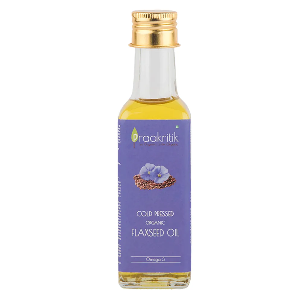 Cold pressed flaxseed oil | 100 ml (Pack of 2)