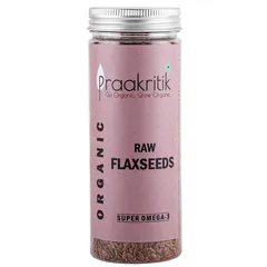Organic Flaxseeds Raw | 200 G (Pack of 3)