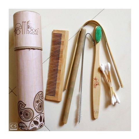 Bamboo Travel Kit