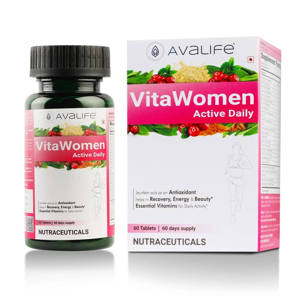 VitaWomen Active Daily Tablet 90 gms (60 Tablets)