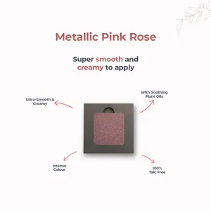 Eye Shadow Metallic Pink Rose 208 - 4.5gm