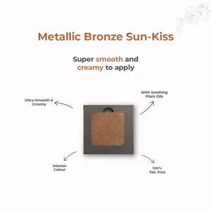 Eye Shadow Metallic Bronze Sun-Kiss 204 - 4.5gm