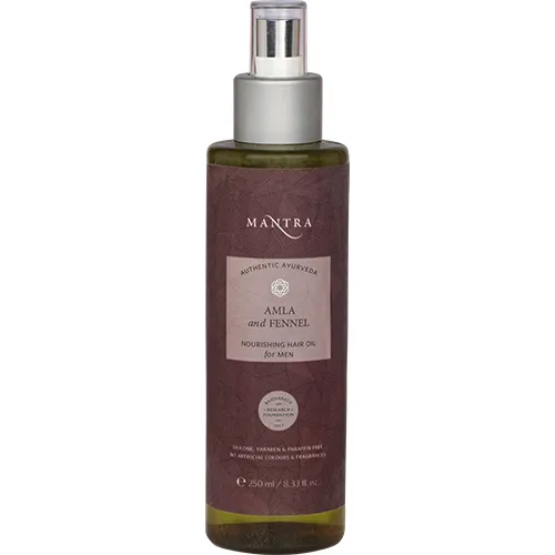 Amla & Fennel Nourishing Hair Oil for Men - 250 ml