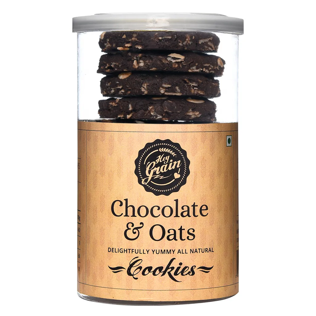 Chocolate & Oats Cookies - 135 gms (Pack of 2)