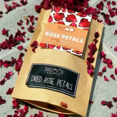 Dried Rose Petals - 25 gms (Pack of 5)