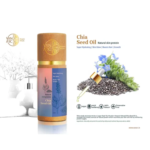 Chia Seed Oil - Natural Skin Protein, 30 ml
