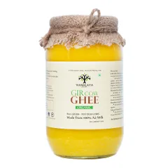 Gir Cow Ghee Made from A2 milk from Curd By Bilona Method