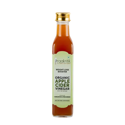 Organic Apple Cider Vinegar with Fenugreek & Cinnamon - 250 ml