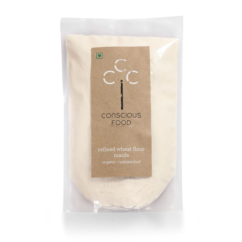 Refined Wheat Flour (Organic Maida) 500 gms (Pack of 2)