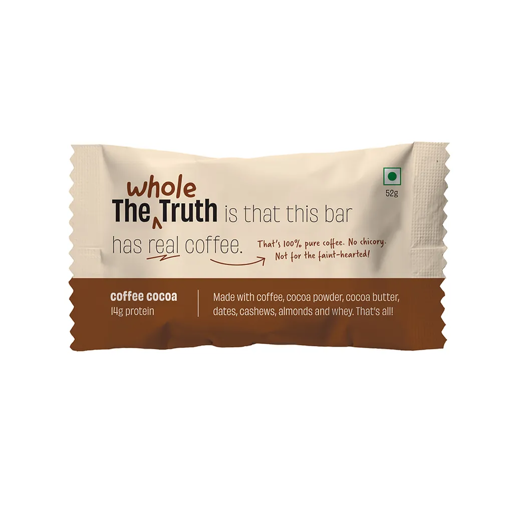 Protein Bars - Coffee Cocoa (Pack of 6)- 312 gms