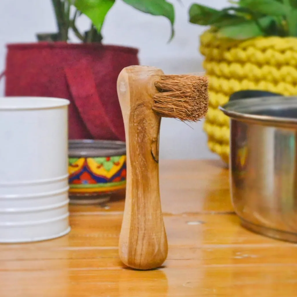 Coconut Fiber - Kitchen Bone Brush