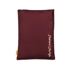 Cotton Organic Pain Relief Wheat Bag with Lavender - Chocolate Maroon, 700 gms