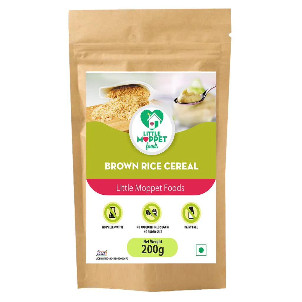 Organic Brown Rice Cereal - 200 gm