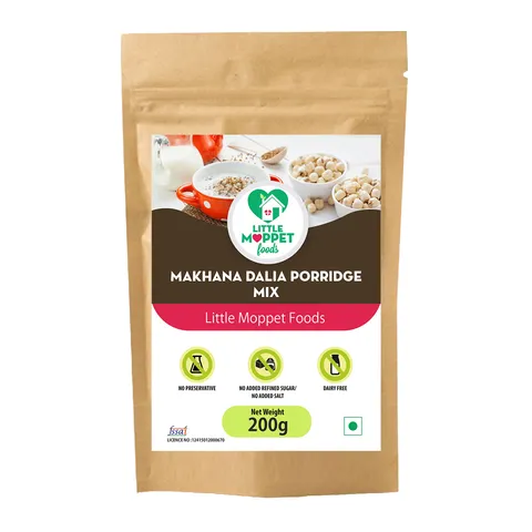 Organic Makhana Dalia Porridge Mix - 200 gm