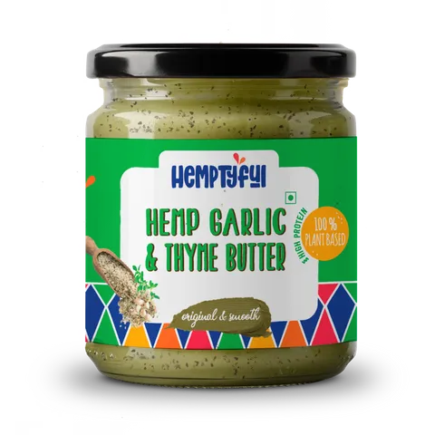 Hemp Garlic & Thyme Butter 180 g