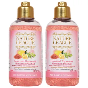 LEMON & THYME WITH HIMALAYAN PINK SALT Body wash 200 ml (Pack of 2)