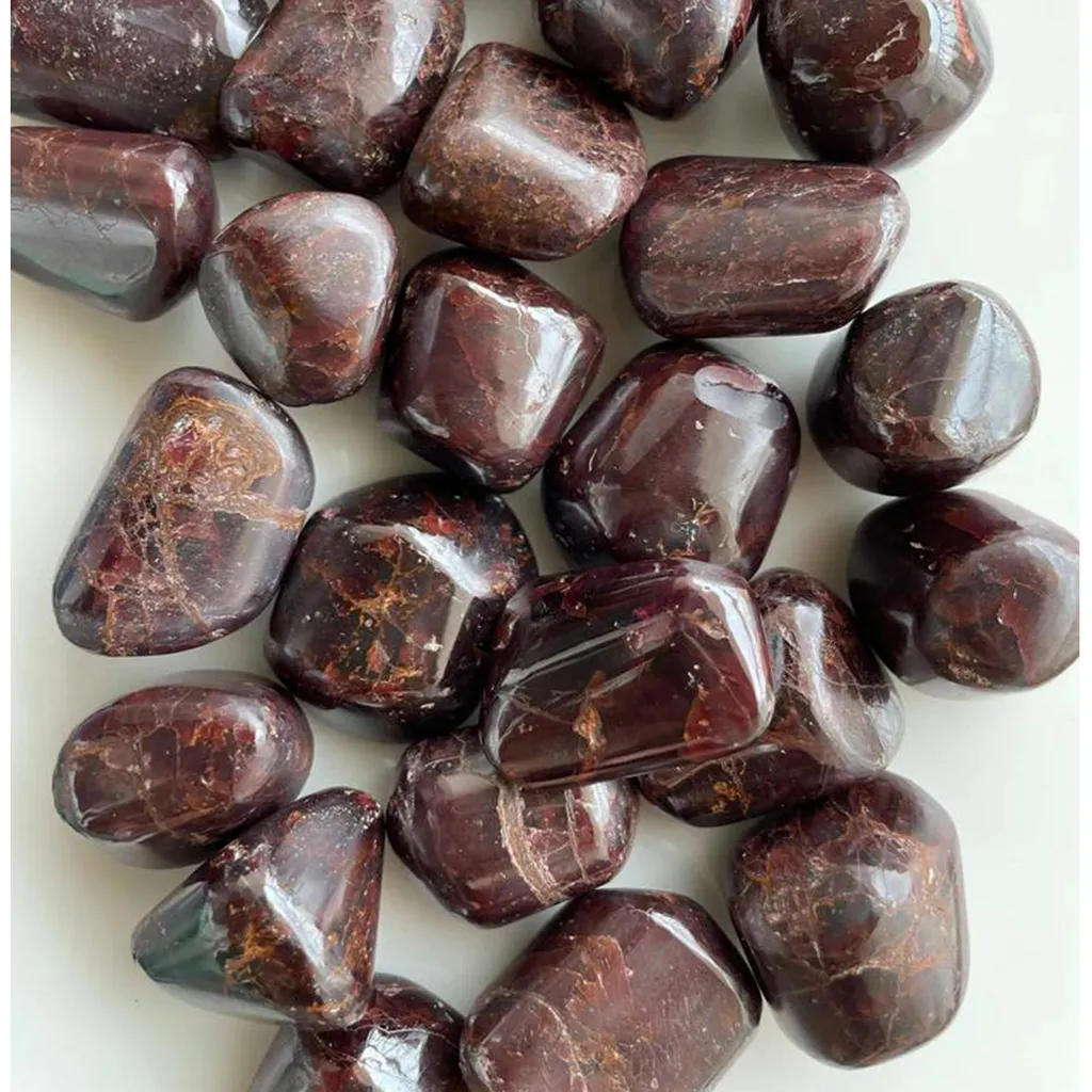 Garnet Tumbles for Passion & Stress Relief 10 gms
