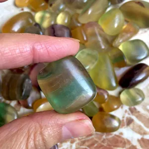 Fluorite Tumbles for Focus & Organize (Pack of 2)