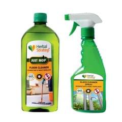 Herbal Floor Cleaner & Glass Cleaner 500 ml