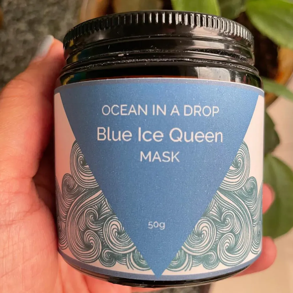 Blue Ice Queen Mask for Calming 50 gms