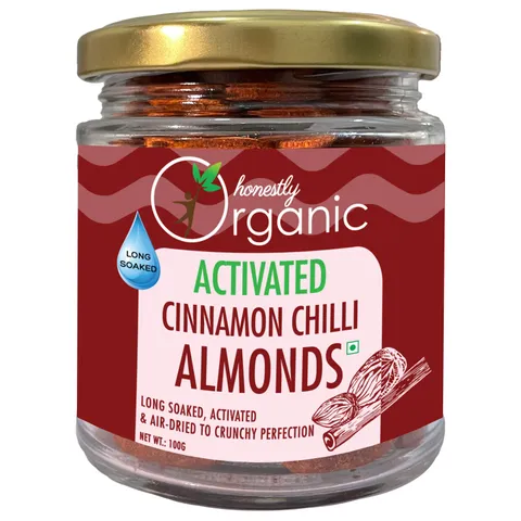 Activated Cinnamon Chilli Almonds (Pack of 2)