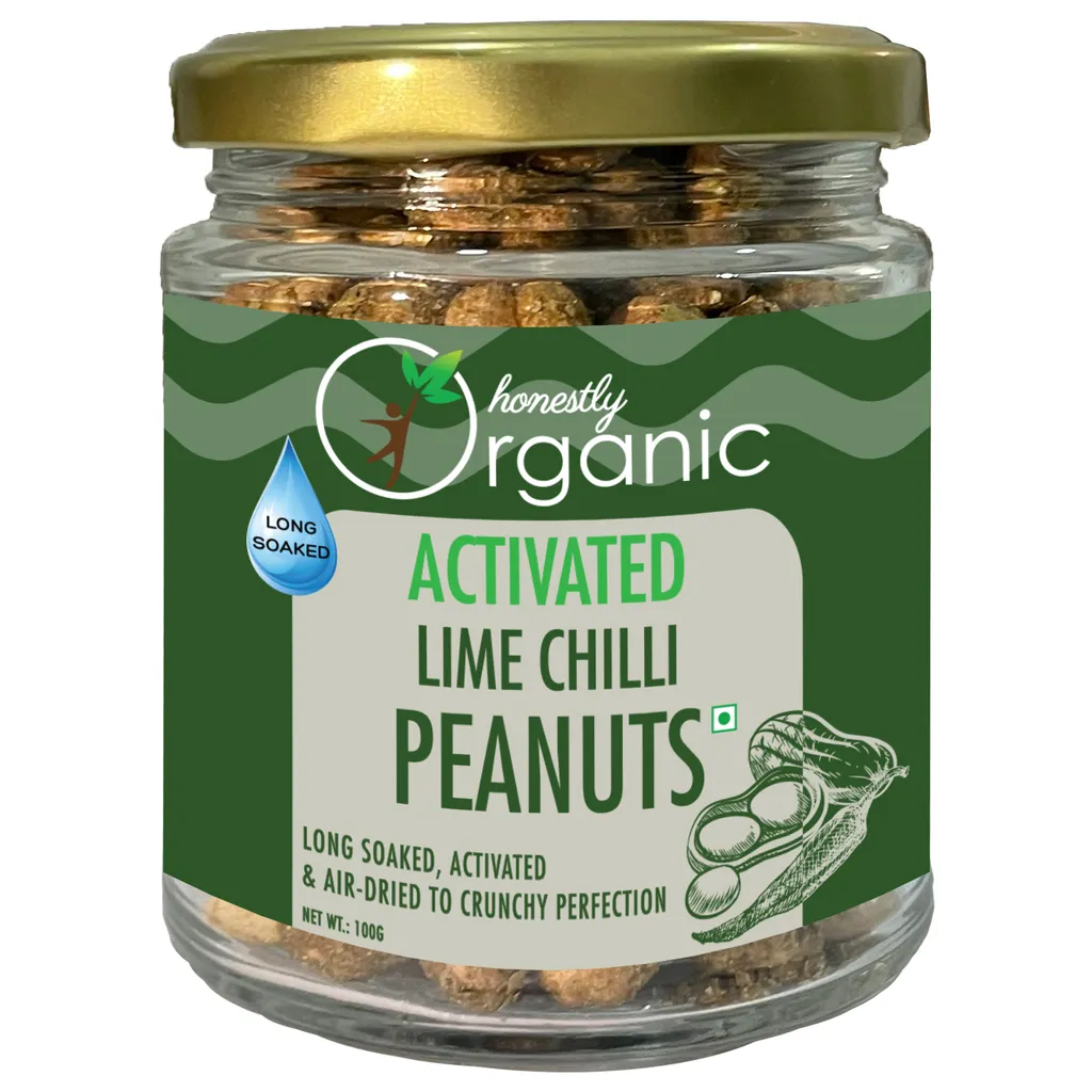 Activated Lime & Chilli Peanuts (Pack of 2)